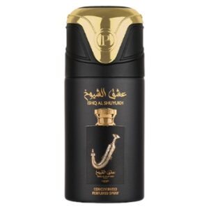 Perfume Spray Árabe Concentrado ZF LATTAFA ISHQ AL SHUY.GOLD 250ML