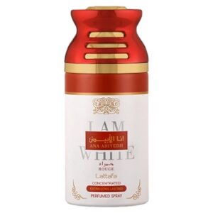 Photoroom_20240424_163419 Perfume Spray corporal ConcentradoLATTAFA ANA ABIYEDH ROUGE 250ML