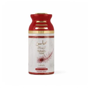 Perfume Spray Árabe Concentrado Lattafa Mahasin Crystal Feminino 250ml