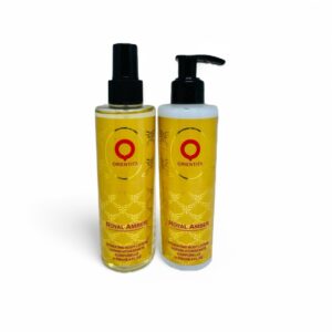 Kit Árabe Royal Amber Hidratante e Colônia Corporal 250ml