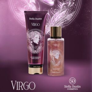 Photoroom_20250527_131424 Kit Virgo Body Splash Shimmer 250 ml + Creme Hidratante Shimmer 236ml Stella Dustin
