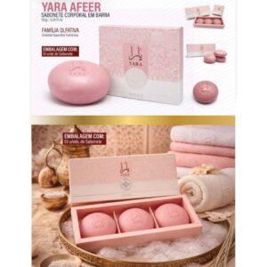 YARA AFEER SABONETE CORPORAL EM BARRA 150g - AFEER 150g